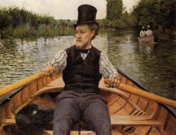 Gustave Caillebotte : Boating Party